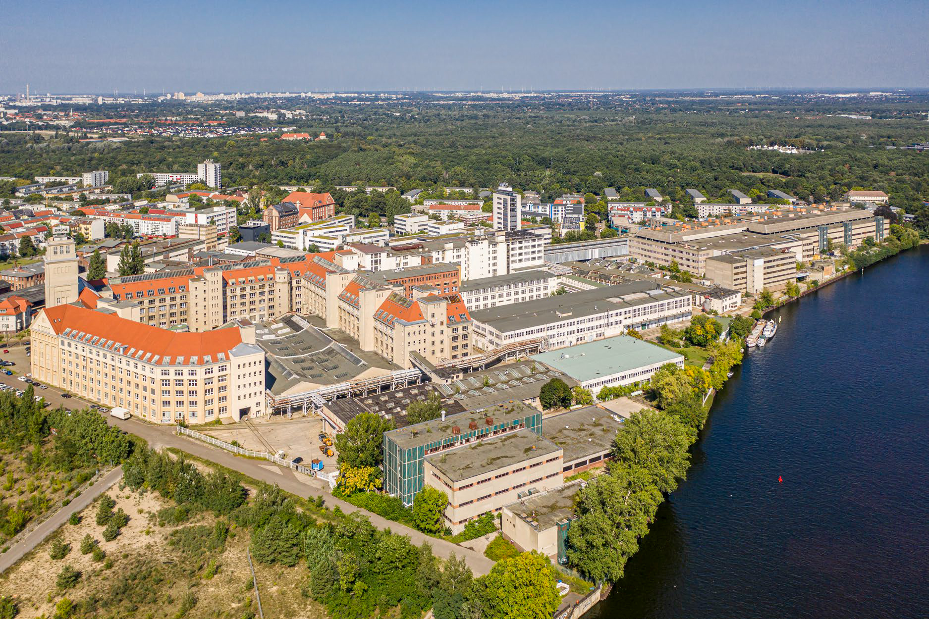 Ansicht Behrens-Ufer Gelände aktuell